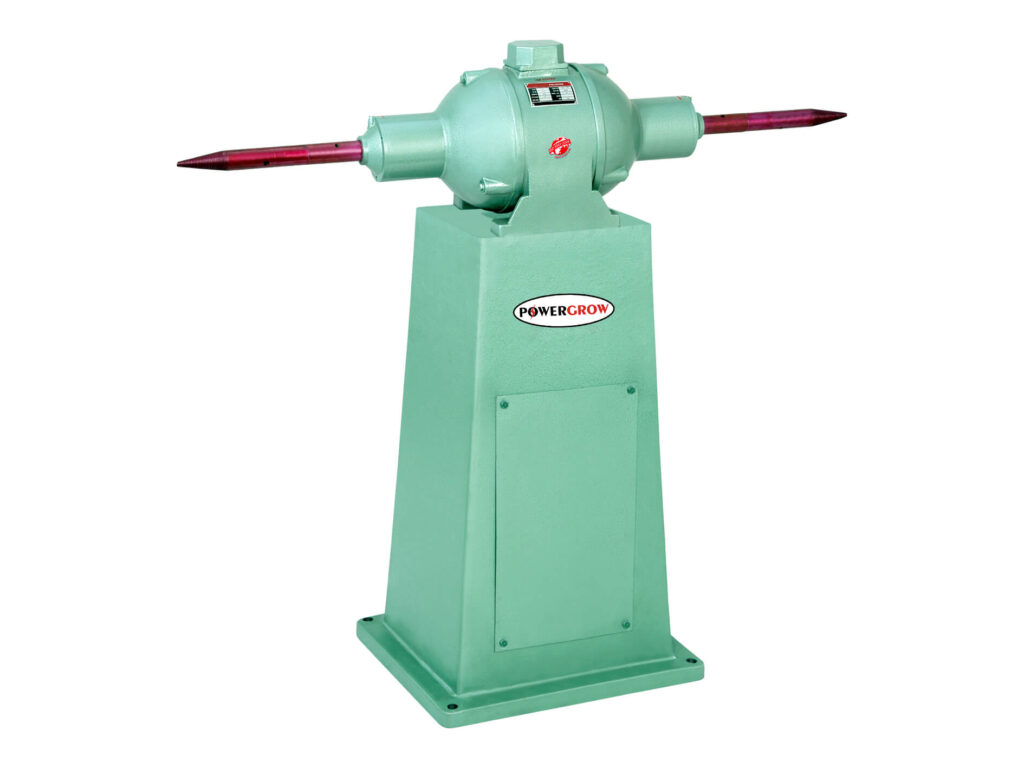 PEDESTAL FOUR BEARING POLISHER-powergrow